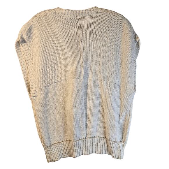 Liz Claiborne Cream Knit Vest, Size L – Casual & Cozy Layering Piece [0306] - Picture 2 of 8